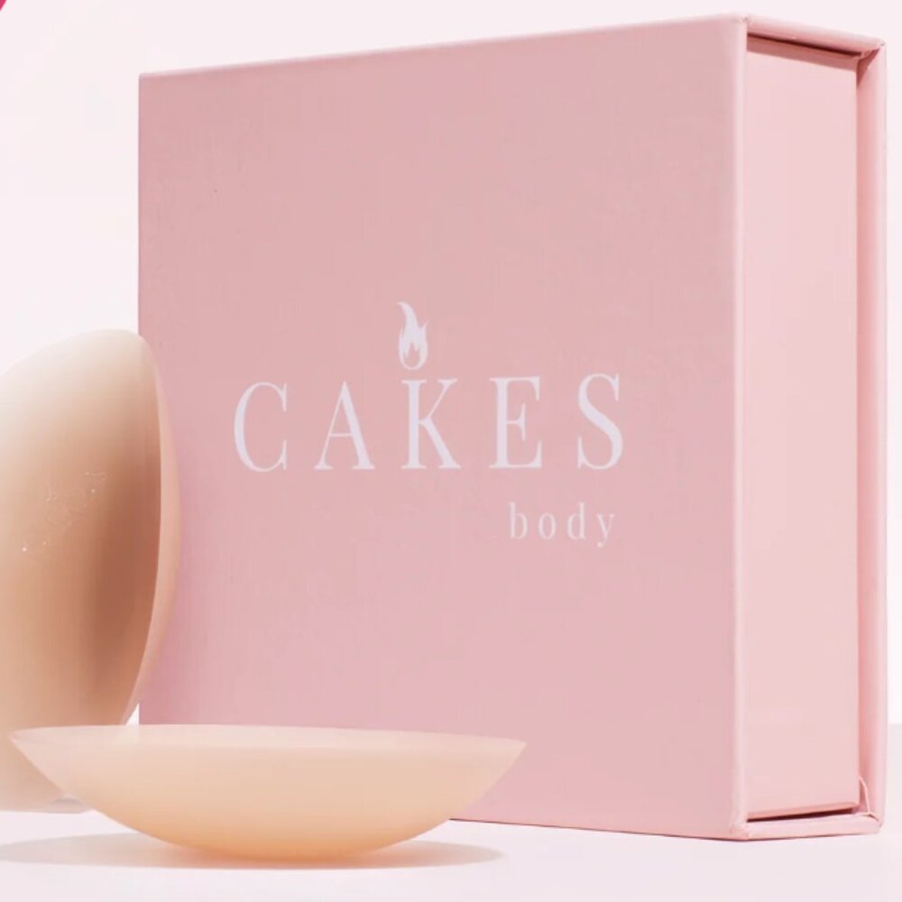 NEW in box - Cakes Circles Nipple Covers - Plus Size Honey